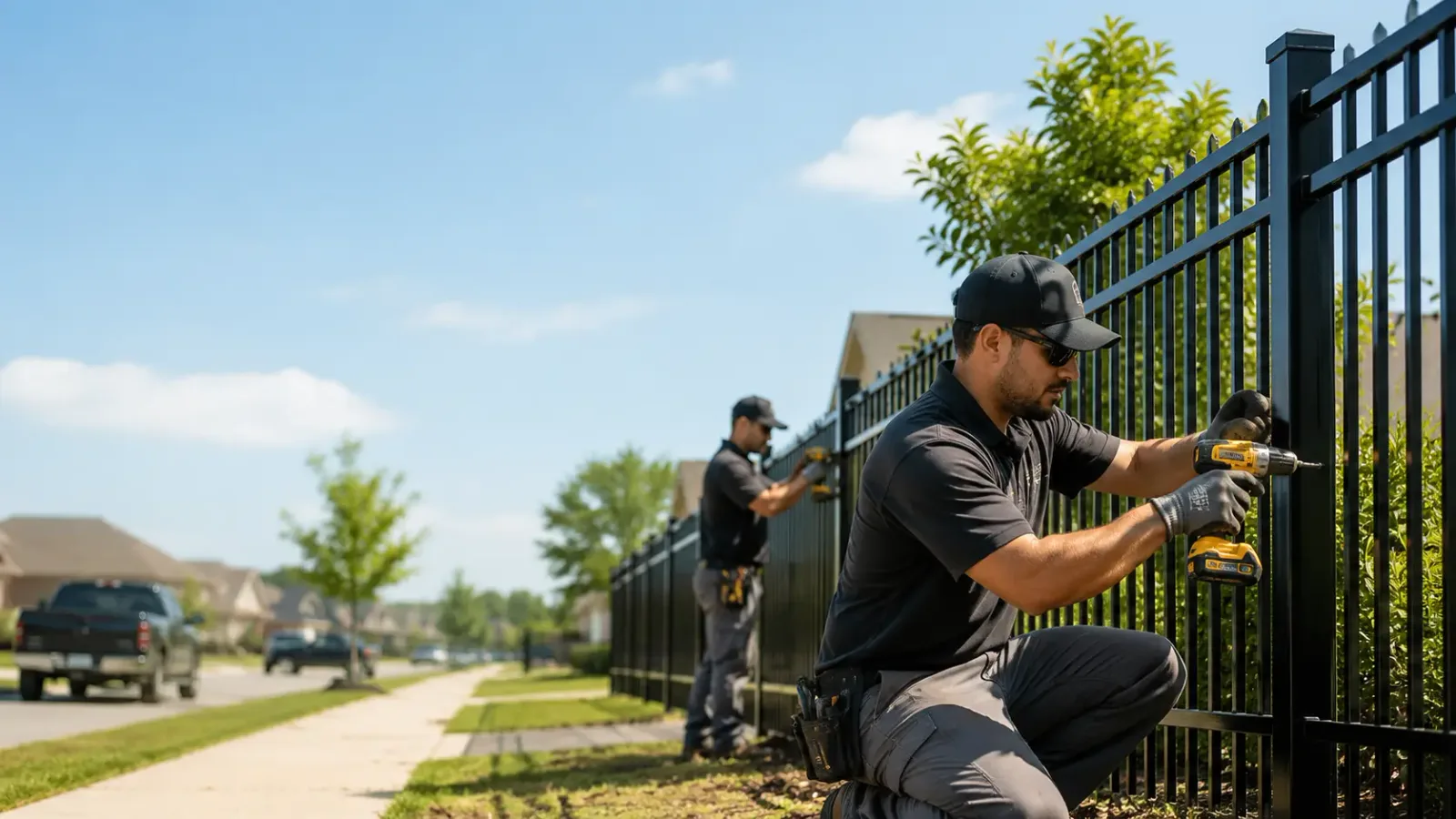 Metal Fence Installation in Kansasville, WI